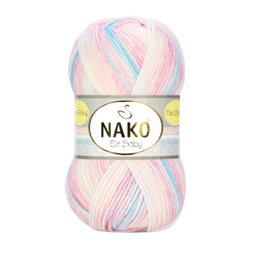 Knitting yarn Nako Elit Baby 32431 - pink 